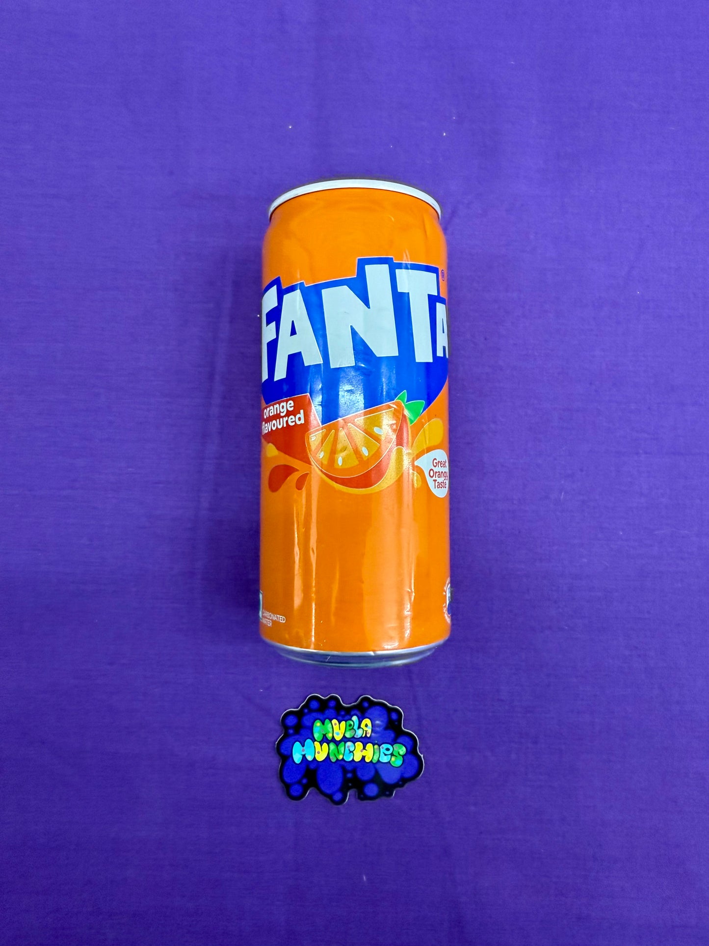 Fanta Orange Flavor Can