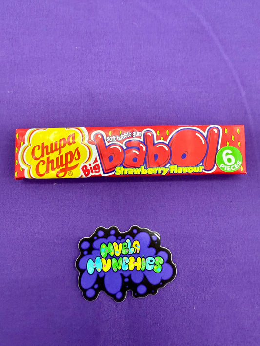 Chupa Chups Big Babol Strawberry Bubble Gum