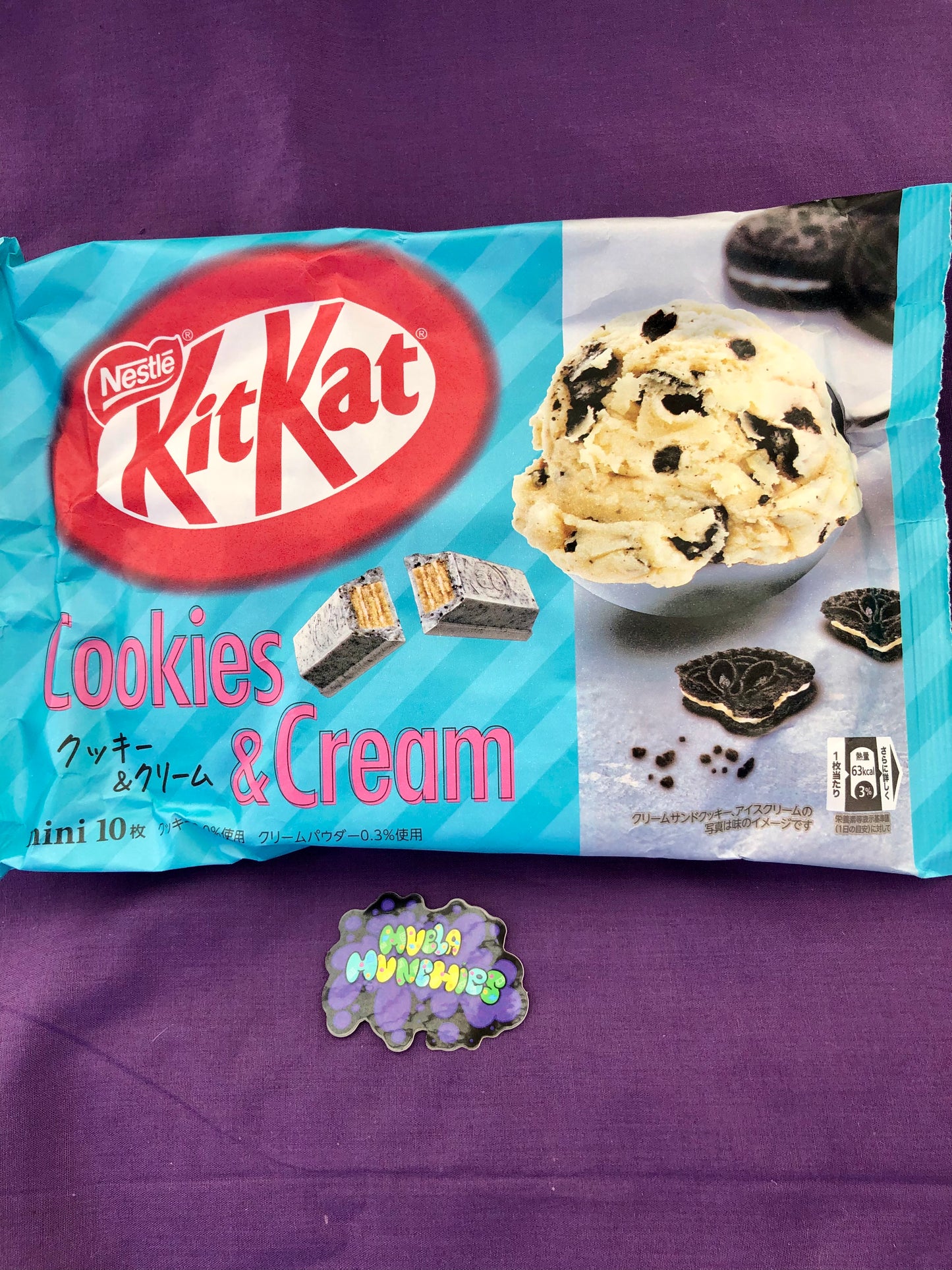 Kit Kat Cookies and Cream Mini Bars