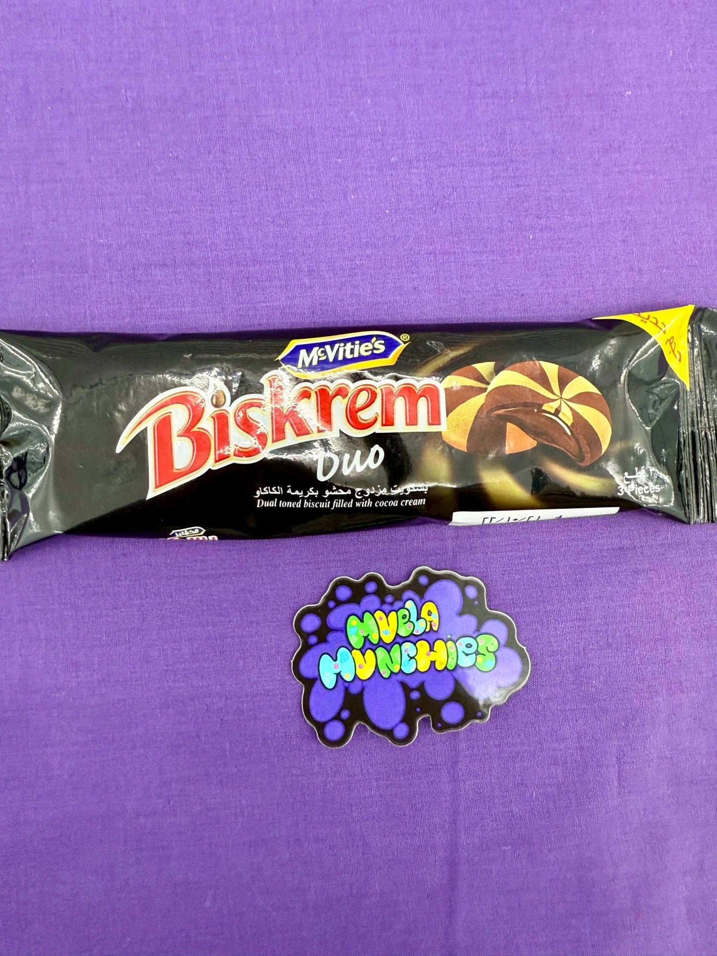 Biskrem Duo Chocolate Biscuits - Muela Munchies