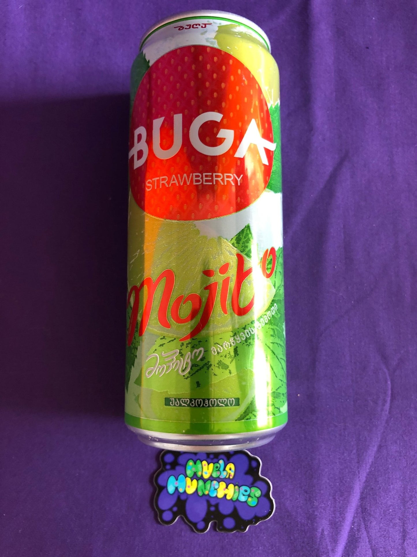 Buga Strawberry Mojito Can - Muela Munchies