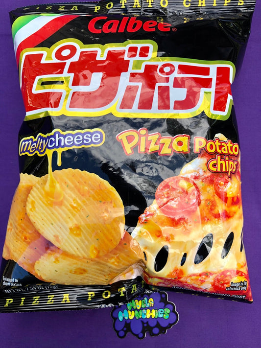 Calbee Pizza Potato Chips - Muela Munchies