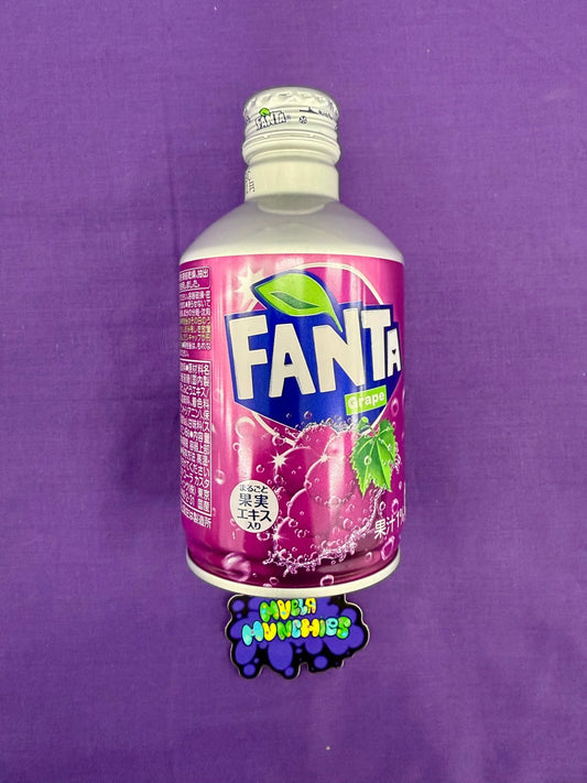 Fanta Grape Soda Bottle - Muela Munchies