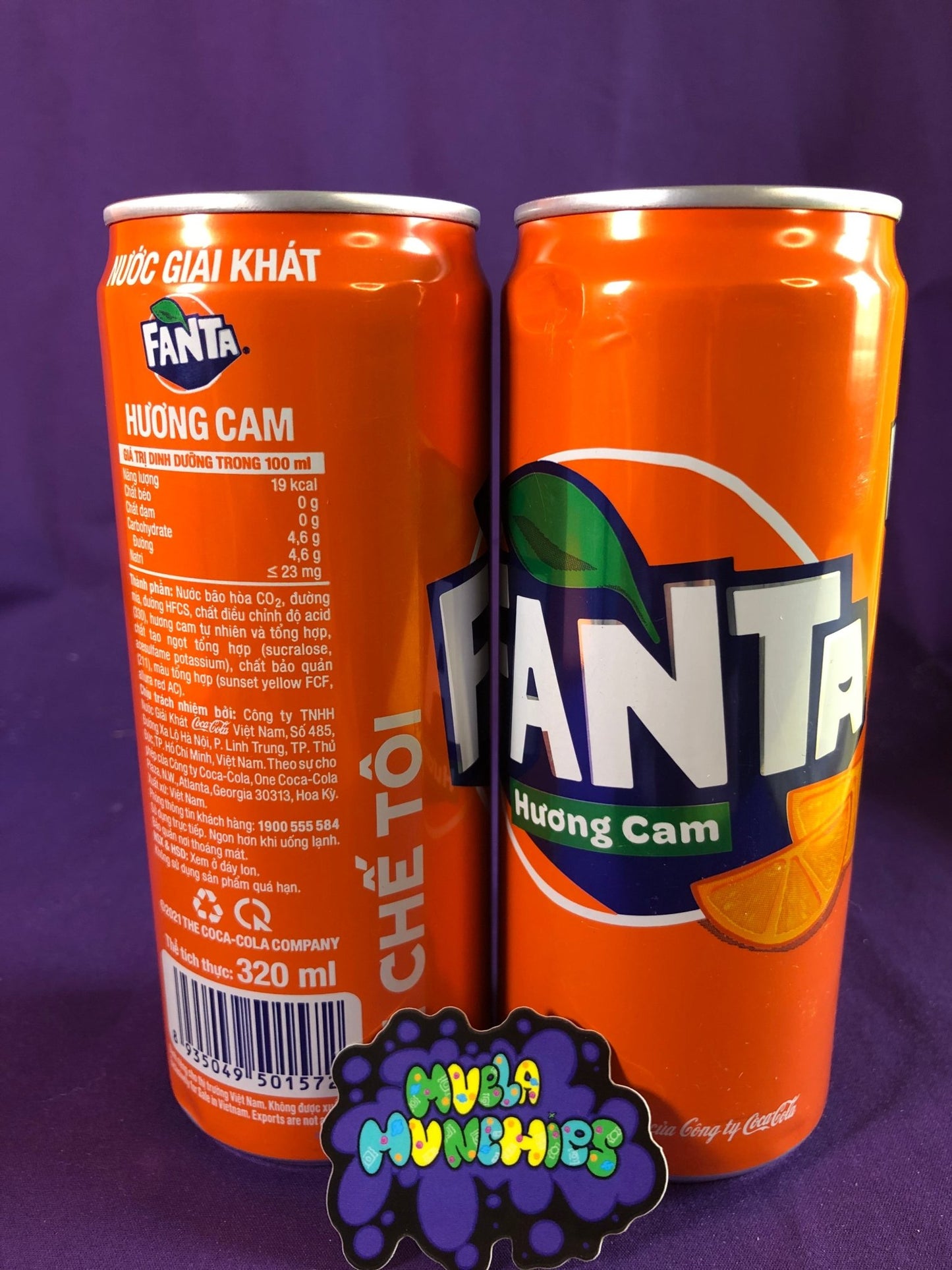 Fanta Orange Soda Can - Muela Munchies