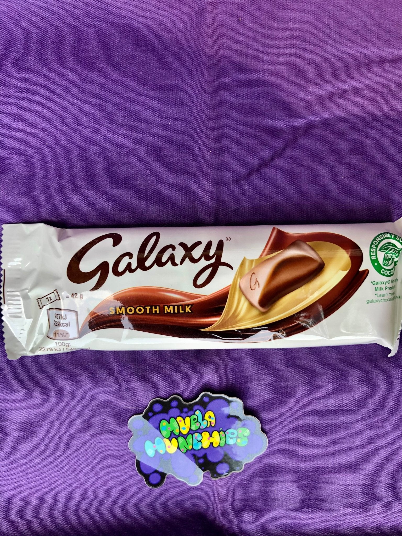 Galaxy Smooth Milk Chocolate Bar - Muela Munchies