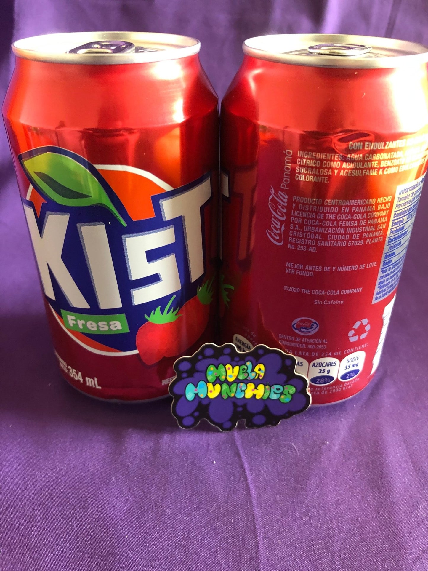 Kist Fresa Soda Can - Muela Munchies