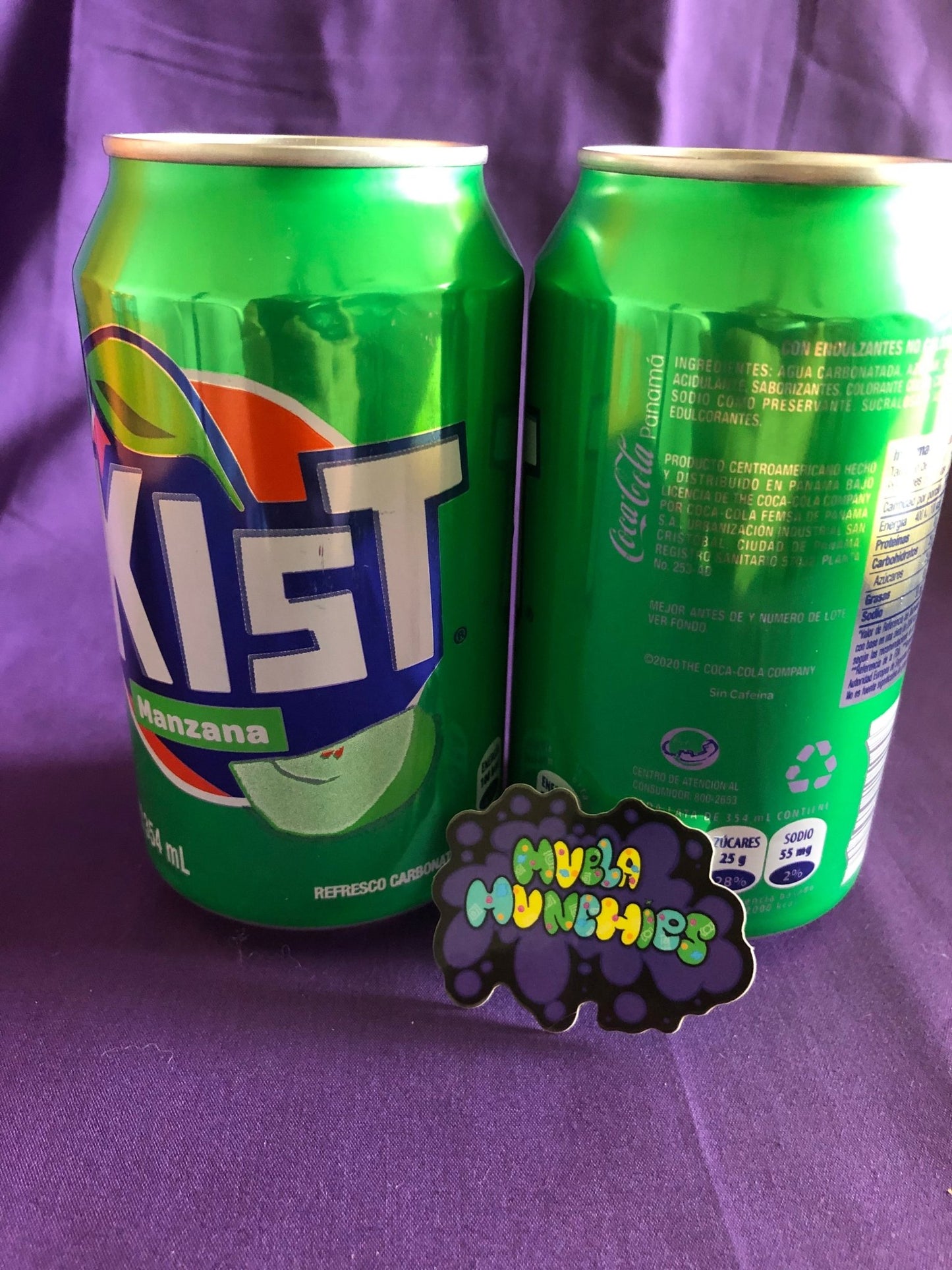 Kist Manzana Soda Can - Muela Munchies