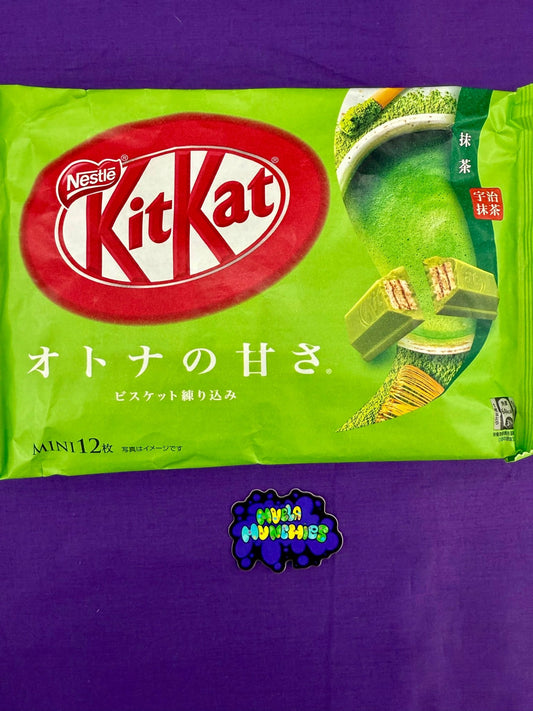 Kit Kat Mini Matcha Mint Mini Bars - Muela Munchies