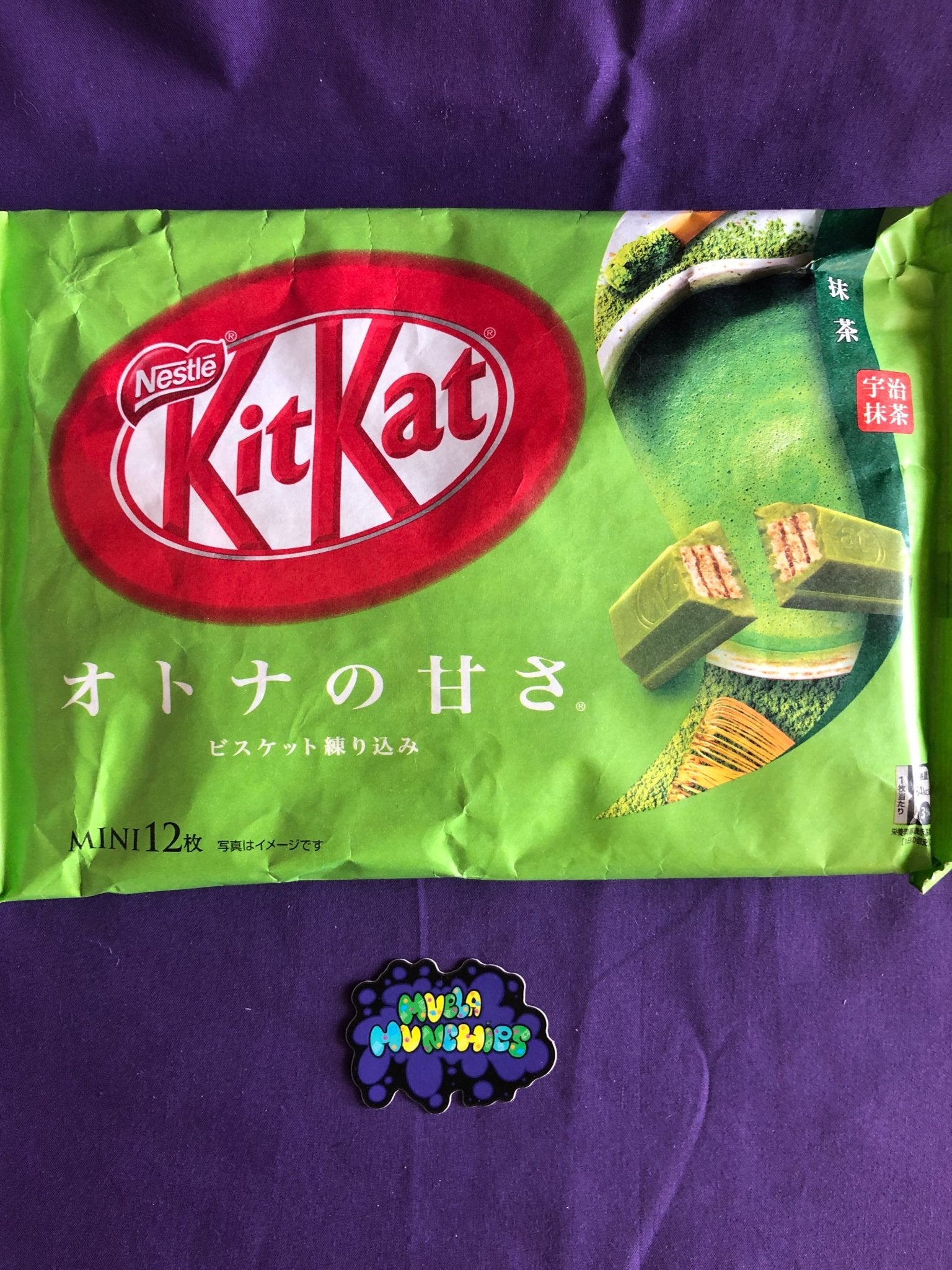 Kit Kat Mini Matcha Mint Mini Bars - Muela Munchies