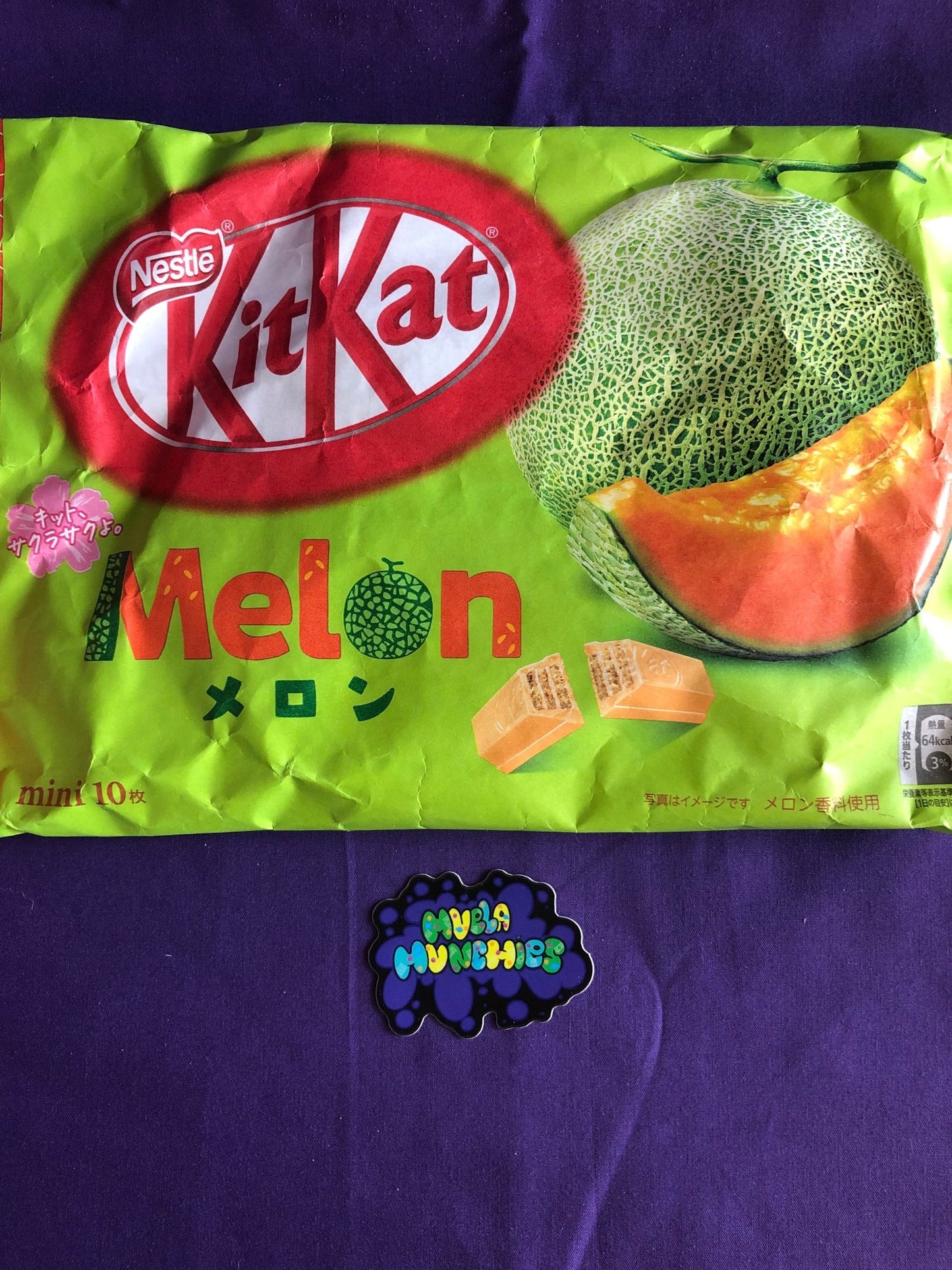 Kit Kat Mini Melon Mini Bars - Muela Munchies