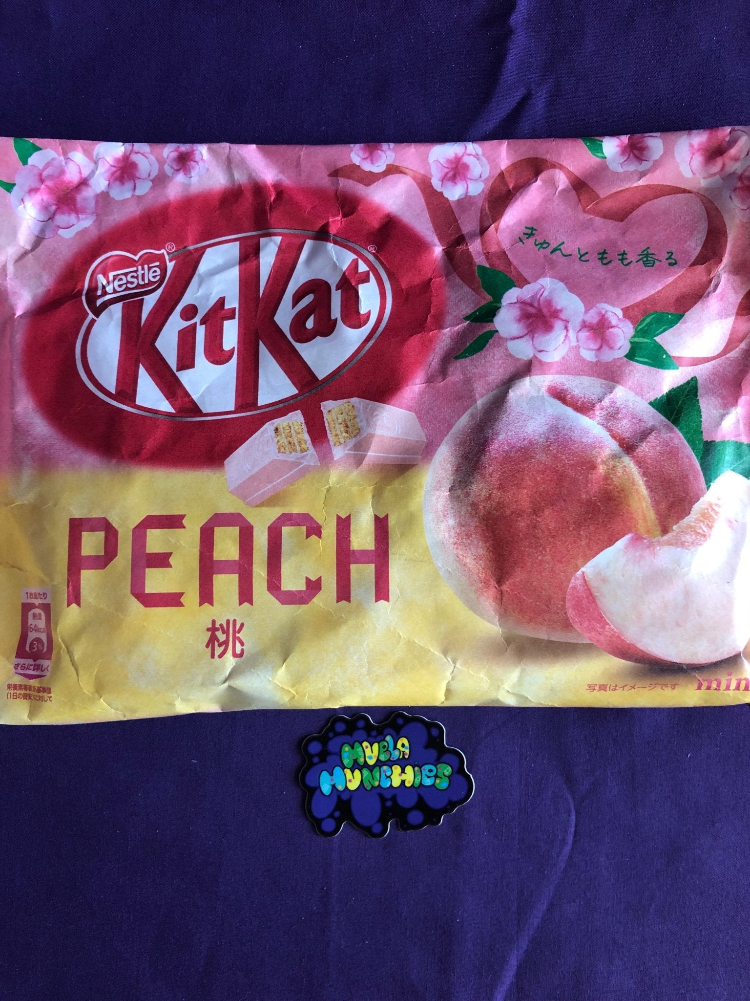 Kit Kat Mini Peach Mini Bars - Muela Munchies