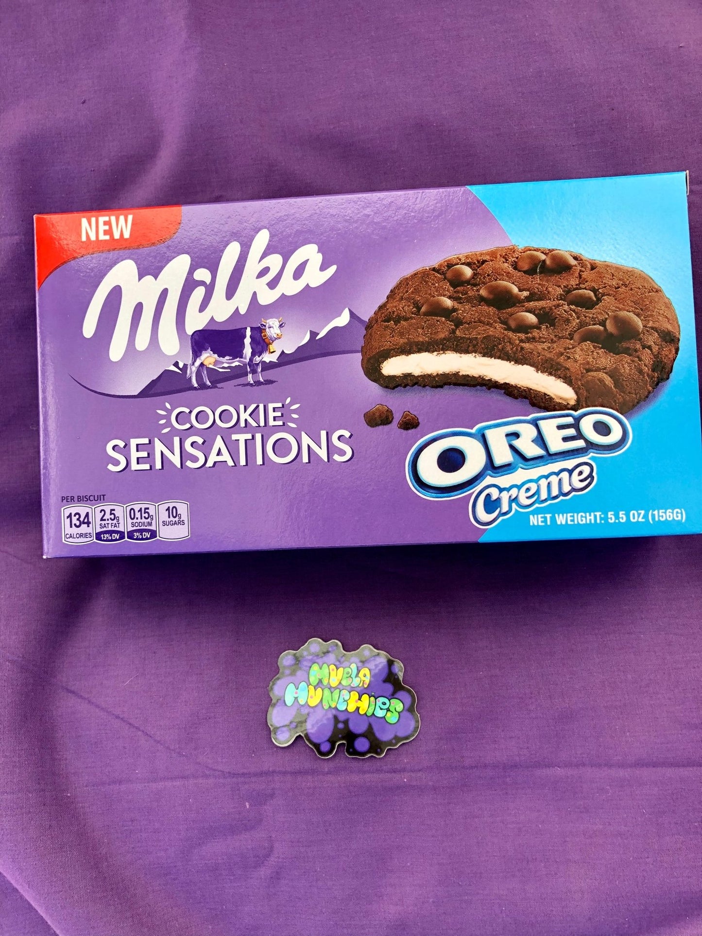 Milka Cookie Sensation Oreo Cream Cookie - Muela Munchies