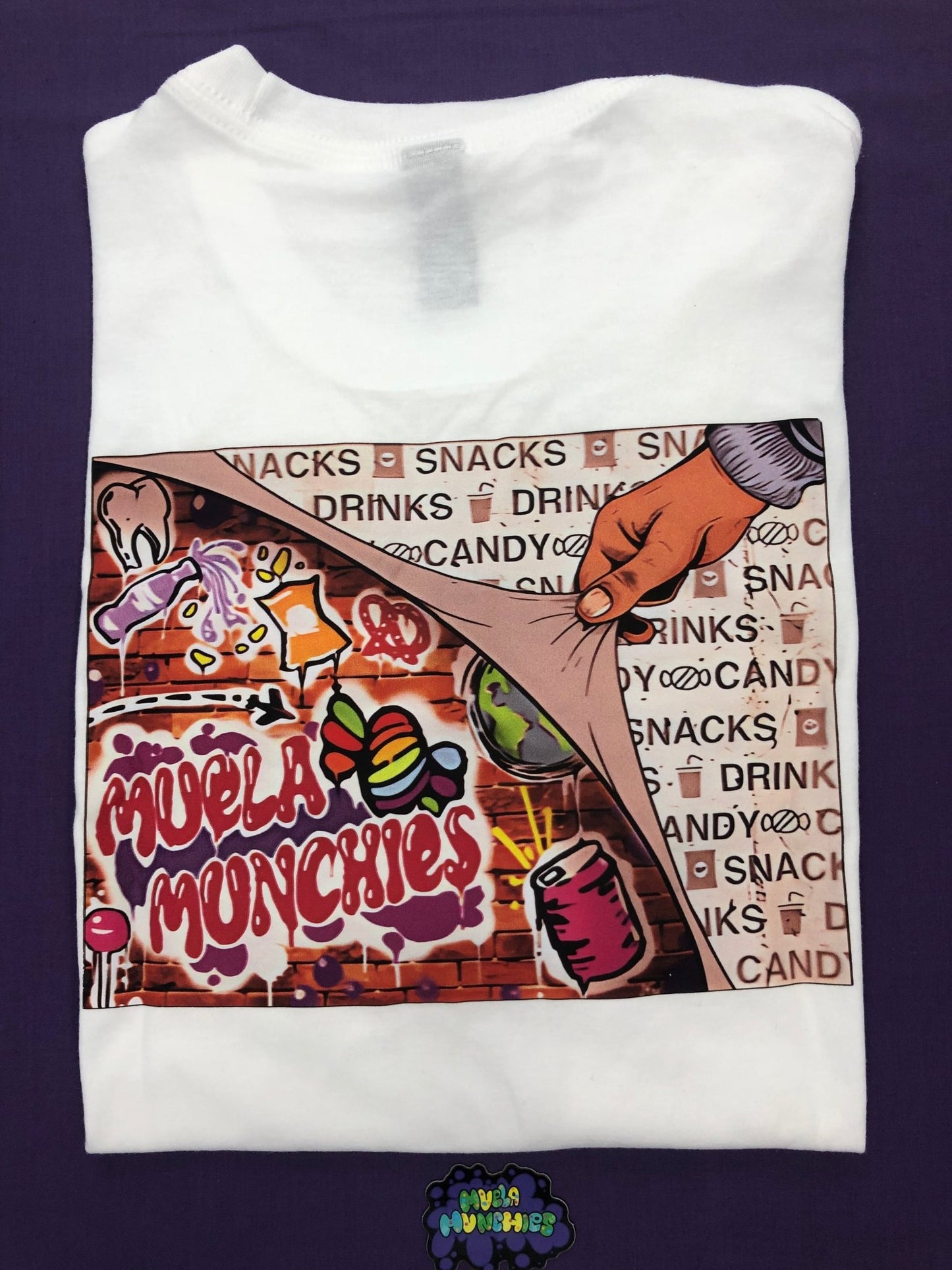 Munchies Graffiti T - Shirt - Muela Munchies