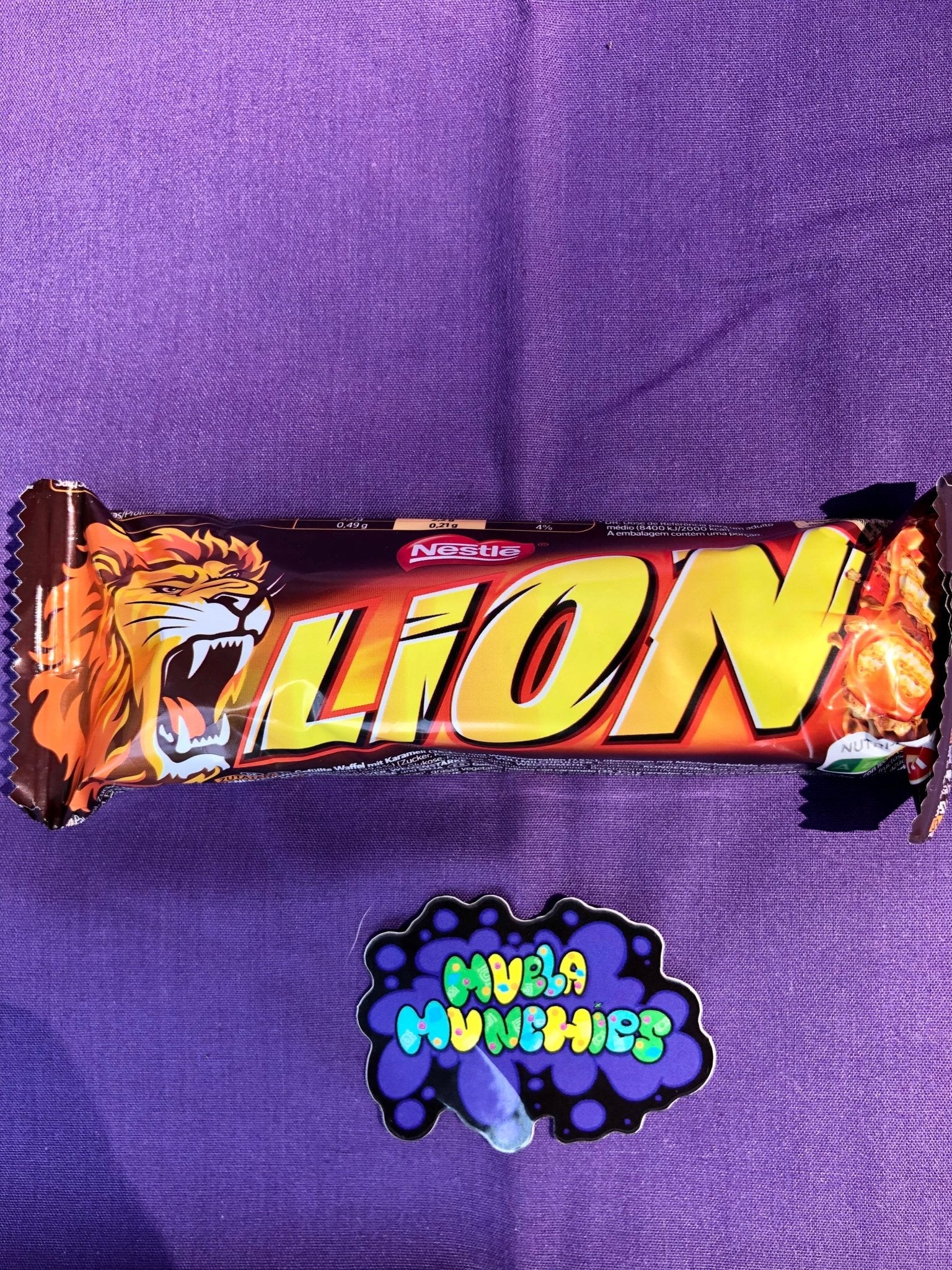 Nestle's Lion Chocolate Bar - Muela Munchies