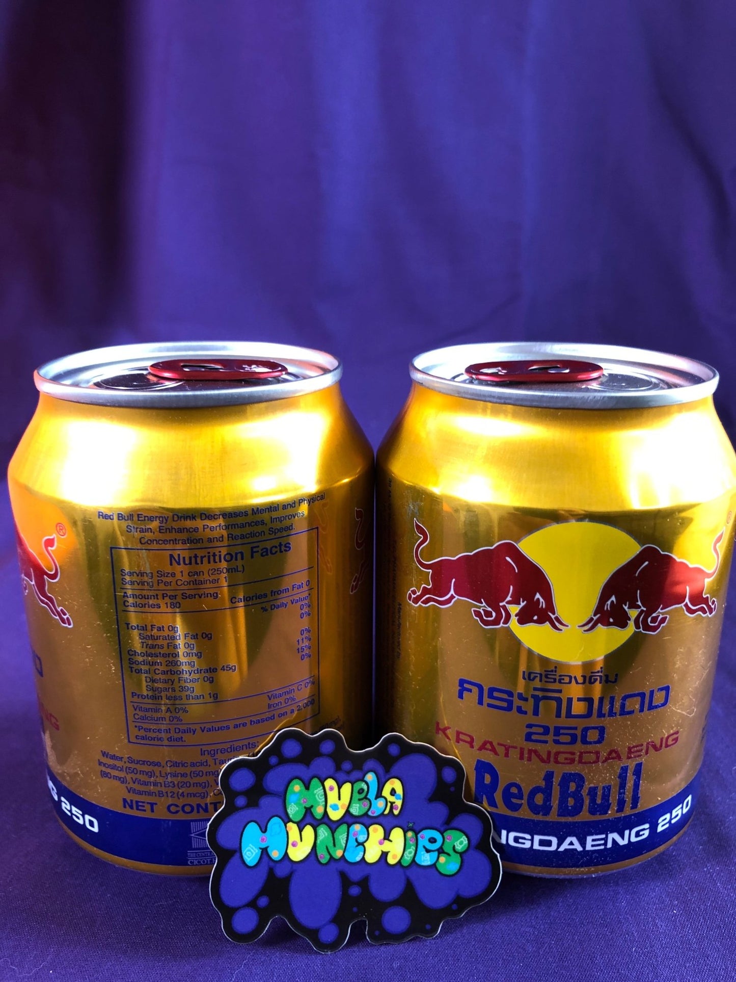 Red Bull Gold Edition - Muela Munchies