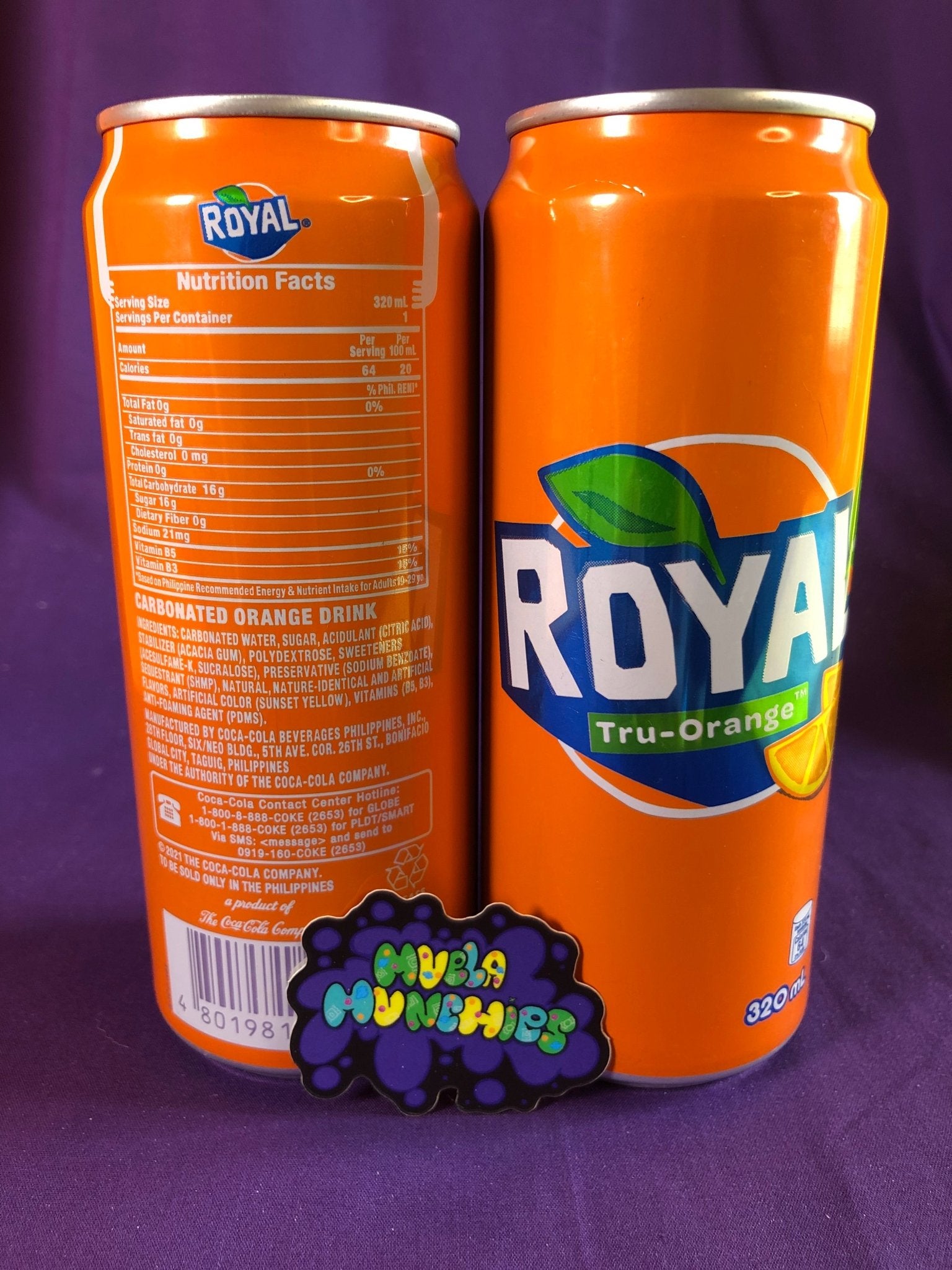 Royal Tru Orange Soda - Muela Munchies