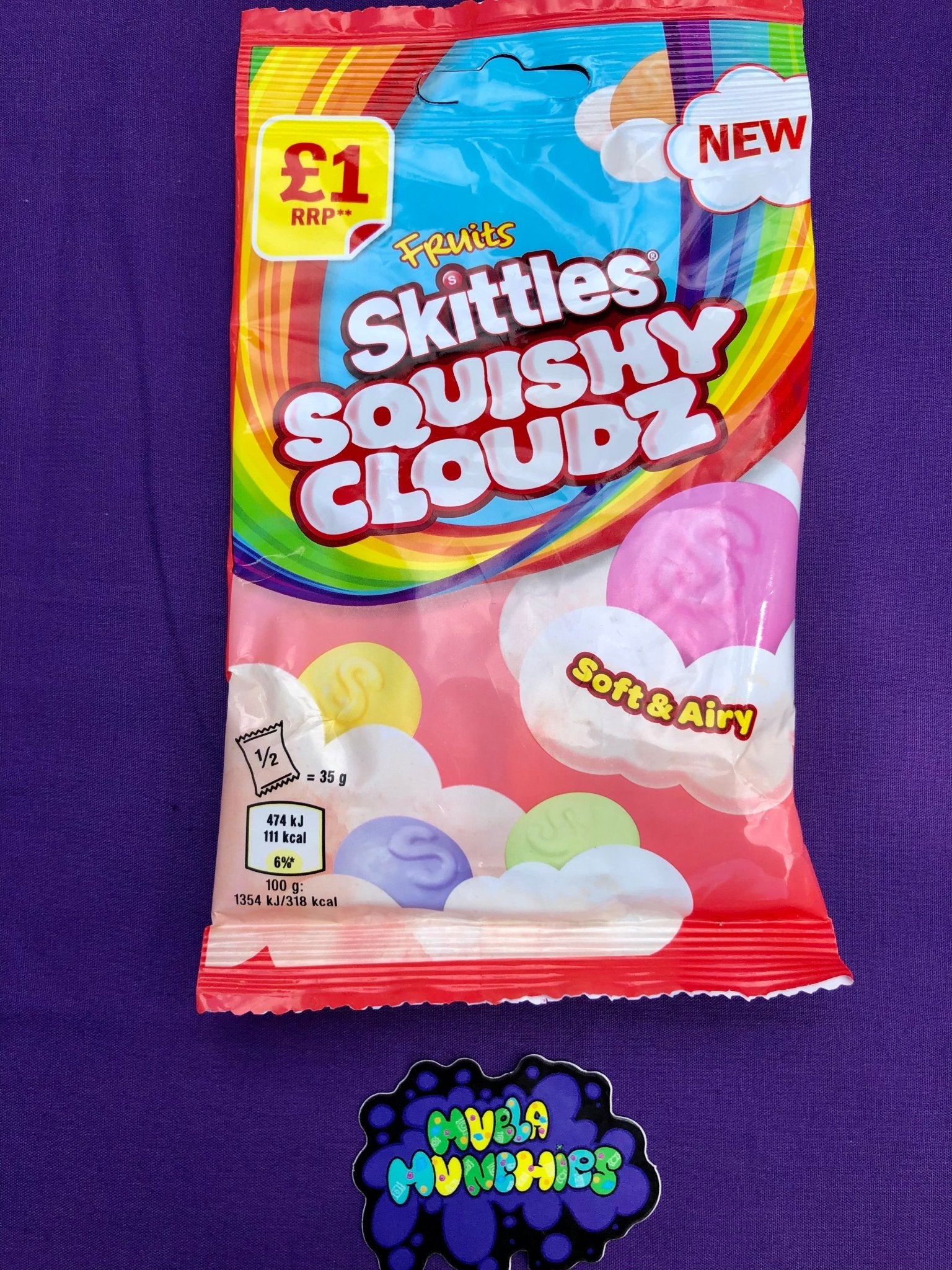 Skittles Squishy Cloudz - Muela Munchies