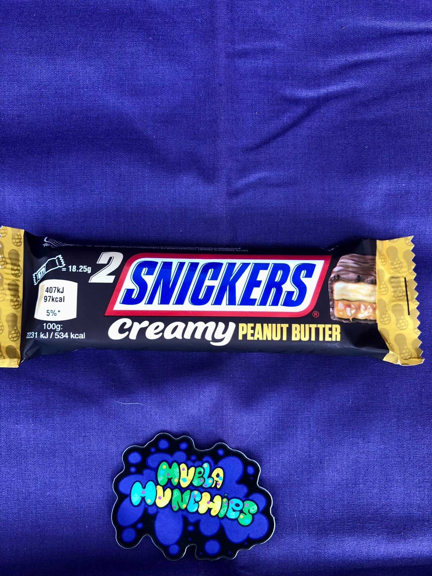 Snicker Creamy Peanut Butter Chocolate Bar - Muela Munchies